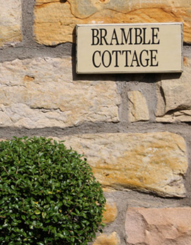 Outside of Bramble Cottage